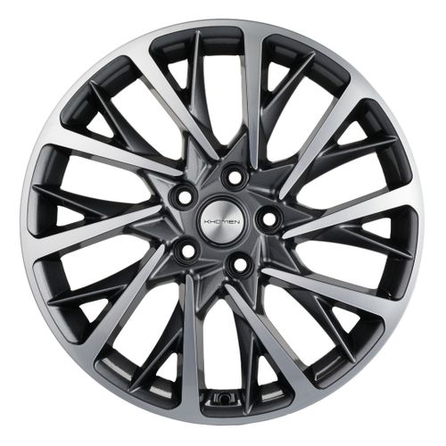 28286759_main Диск Khomen Wheels KHW1804 7,5x18 5x112 ET39.0 D66.6 Gray-FP — изображение 1