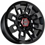 Диск Sakura Wheels D9362 8x17 6x139,7 ET15.0 D106.1 Gloss Black