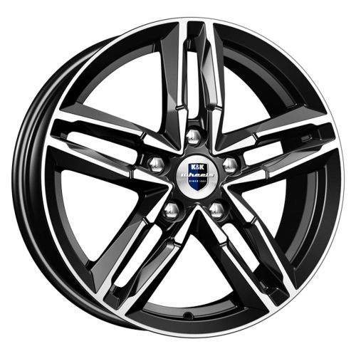28455264_main Диск КиК Sayan 6x16 5x112 ET42.0 D57.1 Алмаз черный — изображение 1