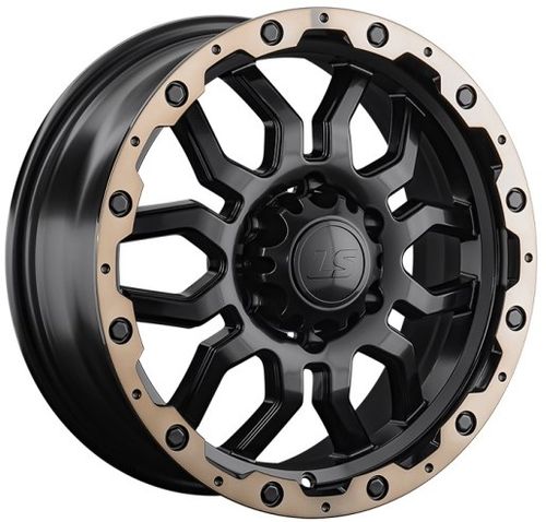 28584057_main Диск LS Wheels LS1285 7,5x17 6x139,7 ET38.0 D67.1 BKS+BZSL — изображение 1