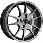 Диск Megami MGM-5 6x15 4x98 ET35.0 D58.6 BKF