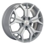 Диск Khomen Wheels KHW1715 (Kodiaq/Tiguan) 7x17 5x112 ET40.0 D57.1 Black-FP