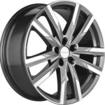 Диск Khomen Wheels KHW1905 (Geely Monjaro/Tugella) 7,5x19 5x114,3 ET47.0 D60.1 Gray-FP