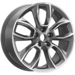 Диск Premium Series КР001 (18_ASX) 7x18 5x114,3 ET46.0 D67.1 Diamond gloss graphi