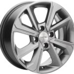 Диск Khomen Wheels KHW1501 (Vesta до 2024г.) 6x15 4x100 ET50.0 D60.1 F-Silver