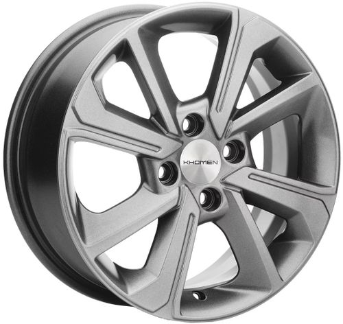 28981154_main Диск Khomen Wheels KHW1501 (Vesta до 2024г.) 6x15 4x100 ET50.0 D60.1 F-Silver — изображение 1