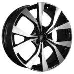 Диск Khomen Wheels KHW1906 (Kia Sportage) 7x19 5x114,3 ET51.0 D67.1 Black-FP