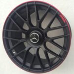 Диск Zixi Mercedes 1028 9,5x18 5x112 ET45.0 D66.6 Matt.Black/Red Lip