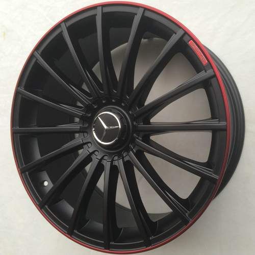 29017689_main Диск Zixi Mercedes 1030 9,5x20 5x112 ET35.0 D66.6 Matt.Black/Red Rim — изображение 1