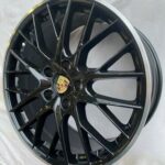 Диск Zixi Porsche FP879 9,5x21 5x130 ET61.0 D71.6 Black Machined Lip