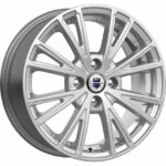 Диск КиК Меандр 6x16 4x100 ET40.0 D67.1 Сильвер