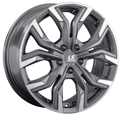 29279321_main Диск LS FlowForming RC92 8x19 5x108 ET45.0 D63.3 BKF — изображение 1