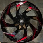 Диск Replica ST A305 9,5x20 6x135/139,7 ET-15.0 D110.2 Gloss Black