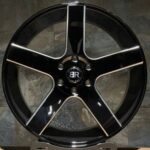 Диск Replica ST DUB 5288 9,5x22 6x139,7 ET40.0 D95.1 Black milling