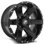 Диск Replica ST XF OFF ROAD 6060 10x20 6x135/139,7 ET-12.0 D110.0 Gloss Black Milling