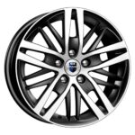 Диск КиК Fencer 7x16 5x114,3 ET40.0 D66.1 Алмаз черный