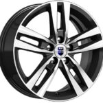 Диск КиК Rassvet 6,5x16 5x114,3 ET38.0 D67.1 Алмаз черный