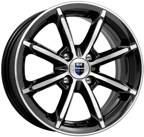 2954574_main Диск КиК Sportline 6x14 4x100 ET40.0 D67.1 Алмаз черный — изображение 1