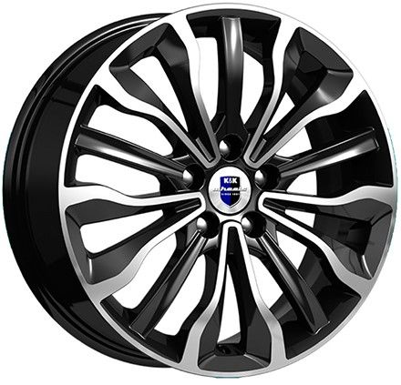 29549267_main Диск КиК Атакама 6,5x17 5x100 ET48.0 D56.1 Алмаз черный — изображение 1