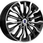 Диск КиК Атакама 6,5x17 5x112 ET43.0 D66.6 Алмаз черный