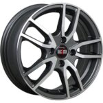 Диск Alcasta M57 6,5x16 4x100 ET36.0 D60.1 BKF
