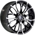 Диск YST X-21 9,5x20 5x120 ET40.0 D74.1 BKF