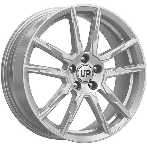 2972372_main Диск Wheels Up UP107 6,5x17 4x100 ET43.0 D60.1 Silver Classic — изображение 1
