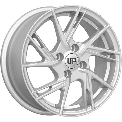 2972771_main Диск Wheels Up Up115 6,5x15 4x100 ET37.0 D60.1 Silver Classic — изображение 1