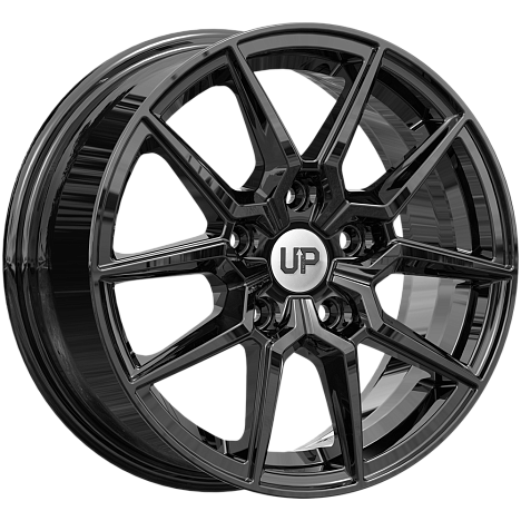 2972907_main Диск Wheels Up UP117 6,5x15 5x114,3 ET43.0 D66.1 New Black — изображение 1