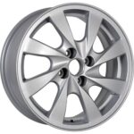 Диск КиК КС928 (15_Kalina Cross) 6x15 4x98 ET33.0 D58.5 Сильвер