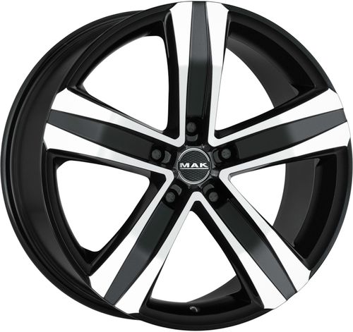 2975582_main Диск MAK Stone 5 T 8,5x20 5x112 ET45.0 D76.0 Black Mirror — изображение 1