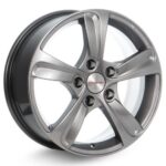 Диск КиК Катана 7x16 5x112 ET45.0 D66.6 Дарк платинум