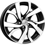 Диск КиК Палермо 6,5x16 5x112 ET42.0 D57.1 Алмаз черный