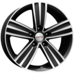 Диск КиК Да Винчи 7x16 5x112 ET48.0 D66.6 Алмаз черный