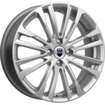 Диск КиК Сильверстоун 6,5x17 4x108 ET45.0 D63.3 Сильвер