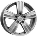 Диск КиК Да Винчи 7,5x17 5x120 ET47.0 D72.6 Дарк платинум