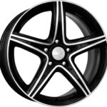 Диск КиК Барракуда 7,5x17 5x114,3 ET38.0 D71.6 Дарк платинум