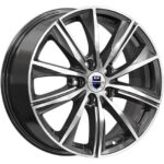 Диск КиК Арнар 7x17 5x112 ET40.0 D57.1 Алмаз черный