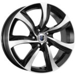 Диск КиК Либерти 7x17 5x114,3 ET35.0 D67.1 Алмаз черный