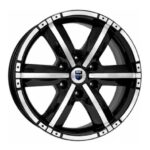 Диск КиК Окинава 7,5x17 6x139,7 ET30.0 D106.1 Алмаз черный