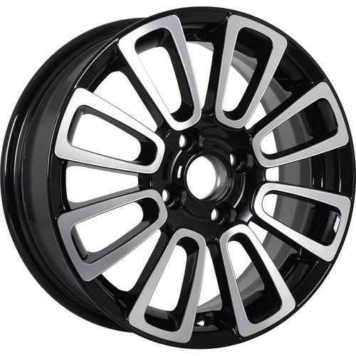 2976343_main Диск КиК Неман 6x15 4x100 ET48.0 D54.1 Алмаз черный — изображение 1