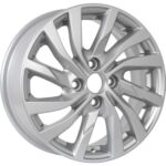 Диск КиК КС882 (15_Vesta) 6x15 4x100 ET50.0 D60.1 Сильвер