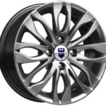 Диск КиК Канзаши 5,5x14 4x100 ET38.0 D67.1 Дарк платинум