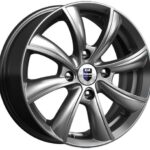 Диск КиК Бриз 5,5x14 4x100 ET45.0 D67.1 Дарк платинум