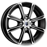 Диск КиК Флэш 5x13 4x98 ET35.0 D58.5 Алмаз черный