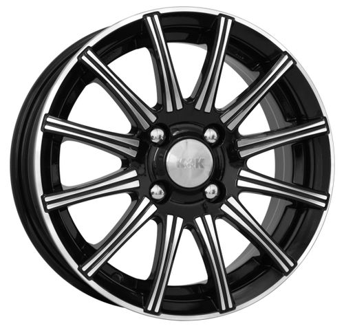 2976523_main Диск КиК Сиеста 5x13 3x98 ET35.0 D60.2 Дарк платинум — изображение 1
