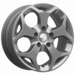 Диск СКАД Гамбург 6,5x16 5x100 ET38.0 D67.1 Графит