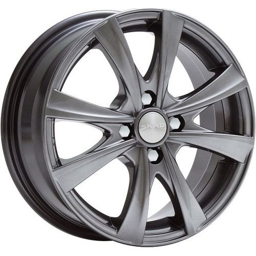 2976744_main Диск СКАД Мальта 5,5x14 4x100 ET38.0 D67.1 Графит — изображение 1