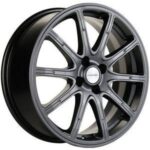 Диск Khomen Wheels KHW1707 (Lada Granta) 6,5x17 4x98 ET38.0 D58.6 Black-FP matt