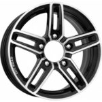Диск КиК Дон 6,5x16 5x139,7 ET40.0 D98.0 Алмаз черный